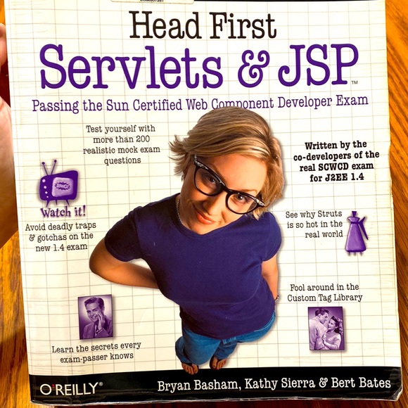 “Head First Servlets & JSP” Oreilly Study Guide for Web Component Developer Exam - Picture 2 of 11